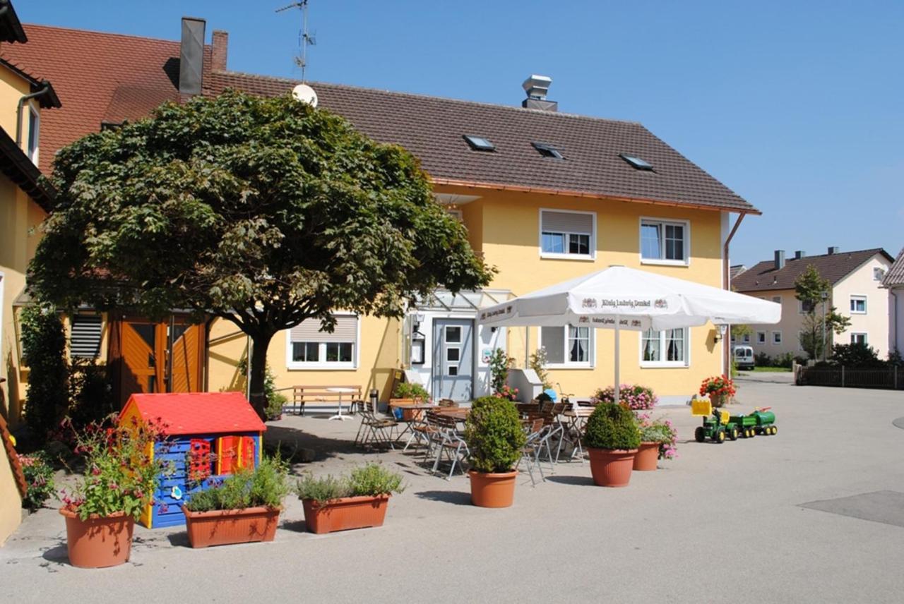 Landgasthof Adler Aislingen Dış mekan fotoğraf